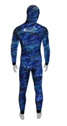 large wetsuit epsealon fusion blue balidiveshop 2